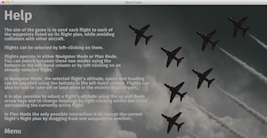 help screen screenshot