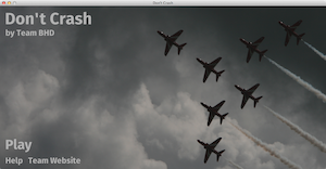 main menu screenshot